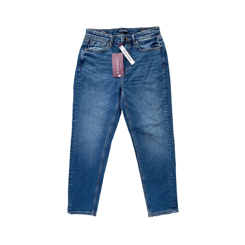 Vigoss Friday High Rise Tapered  Boyfriend Jeans NWT Size 27